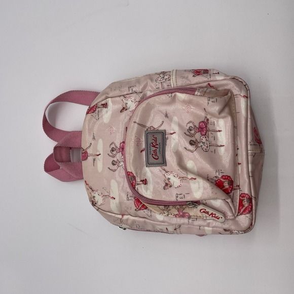 Cath Kidston Light Pink Ballerina Print Mini Rucksack Backpack - Picture 5 of 5